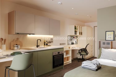 1 bed studio, Halmyre Street, Bonnington, Edinburgh, EH68NP - Image 2